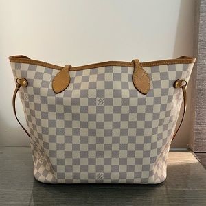 Louis Vuitton Never full MM White